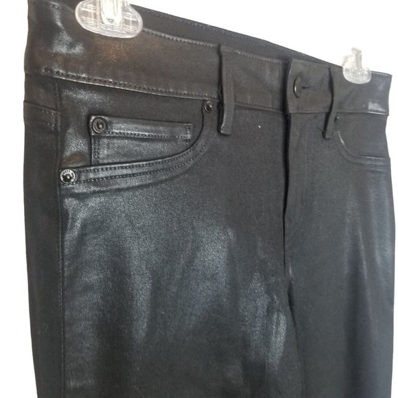 Level 99 Anthropologie Womens 29/8 Black Coasted W - Picture 5 of 9